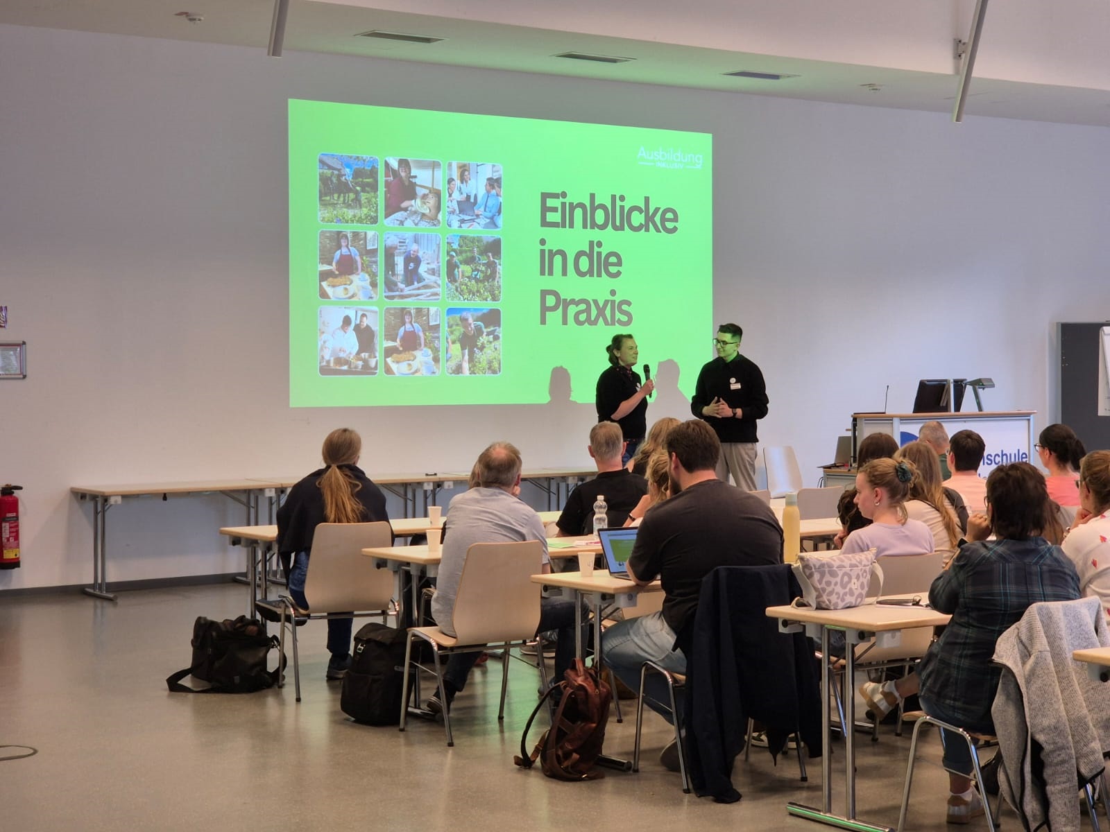 Infoveranstalttung an der Hochschule Niederrhein